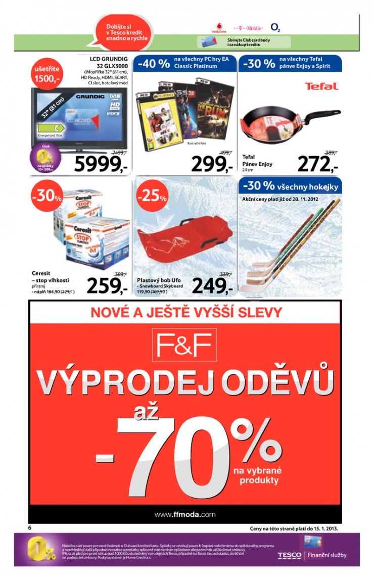 leták Tesco malé hypermarkety od 2.1.2013 strana 1 leták Tesco malé hypermarkety od 2.1.2013 strana 1