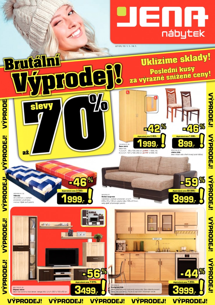 letk Jena nbytek Aktuln letk od 1.1.2013 strana 1