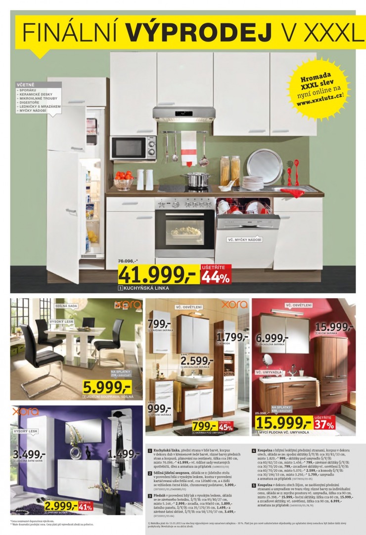 let�k XXXLutz Aktu�ln� prospekt od 31.12.2012 strana 1