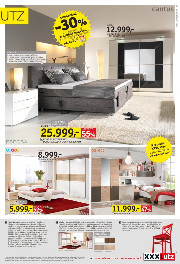 let�k XXXLutz Aktu�ln� prospekt od 31.12.2012 strana 1