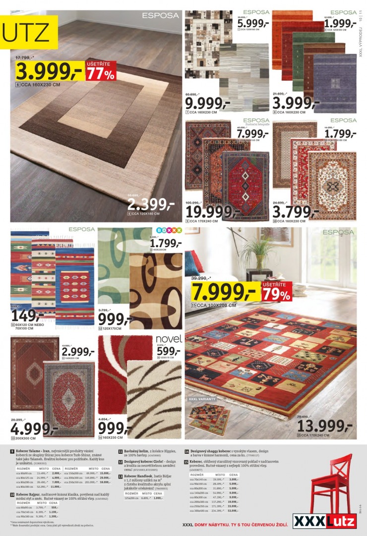 let�k XXXLutz Aktu�ln� prospekt od 31.12.2012 strana 1