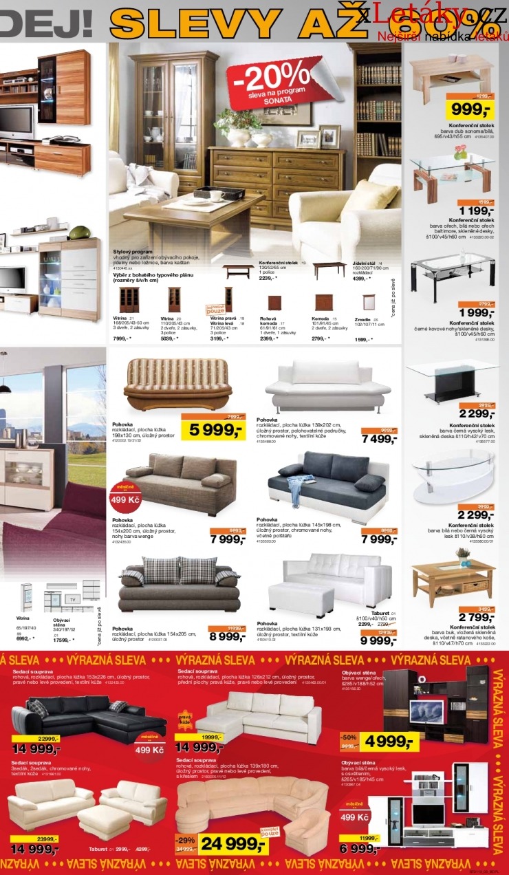 leták Sconto nábytek leták strana 1 leták Sconto nábytek leták strana 1