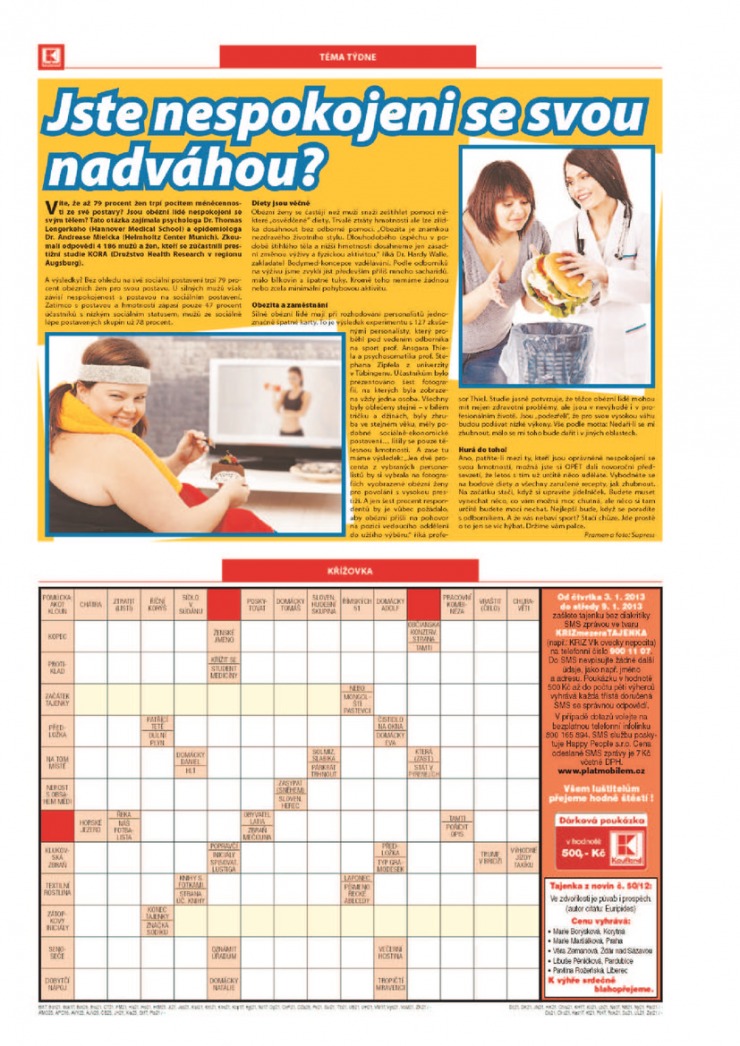 leták Kaufland Aktuální nabídka od 3.1.2013 strana 1 leták Kaufland Aktuální nabídka od 3.1.2013 strana 1