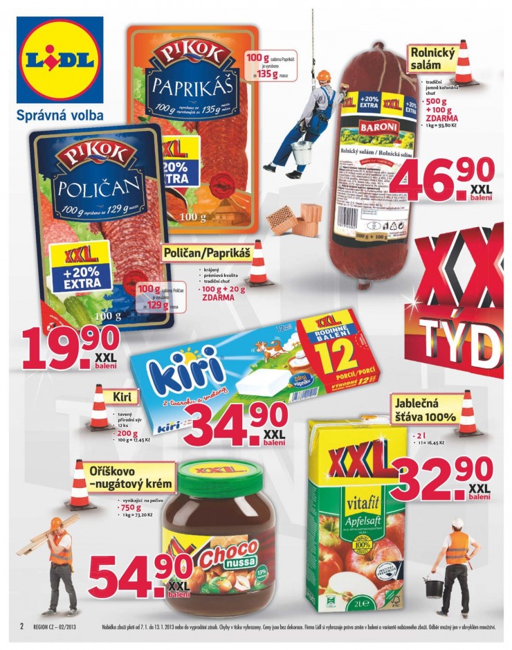 leták Lidl Akční nabídka od 7.1.2013 strana 1 leták Lidl Akční nabídka od 7.1.2013 strana 1