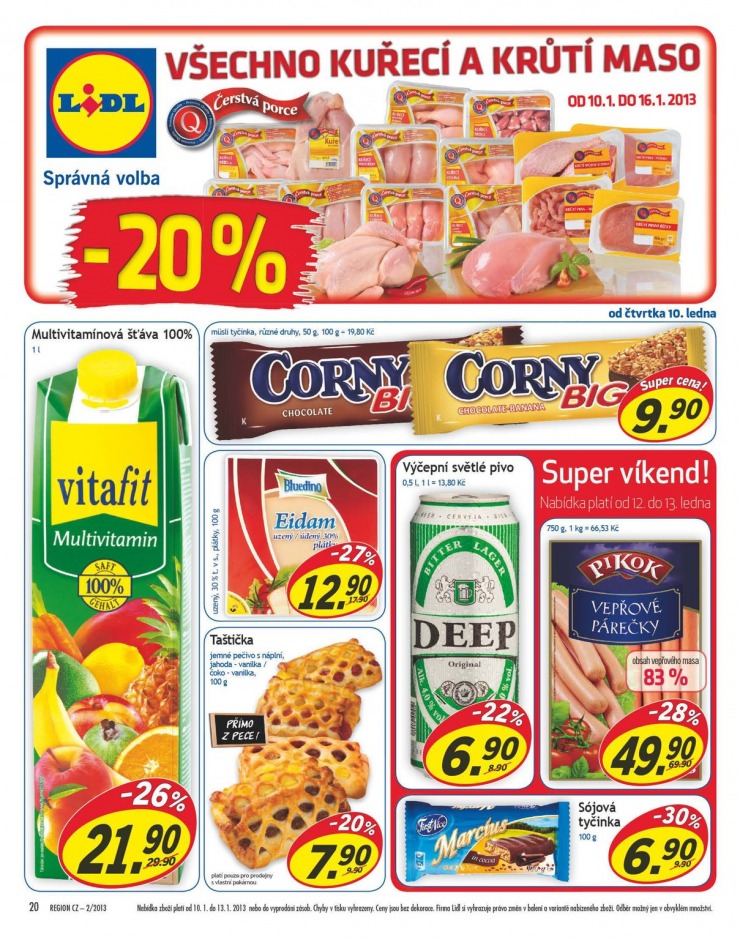 leták Lidl Akční nabídka od 7.1.2013 strana 1 leták Lidl Akční nabídka od 7.1.2013 strana 1