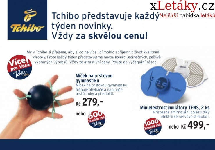 leták Tchibo leták strana 1 leták Tchibo leták strana 1