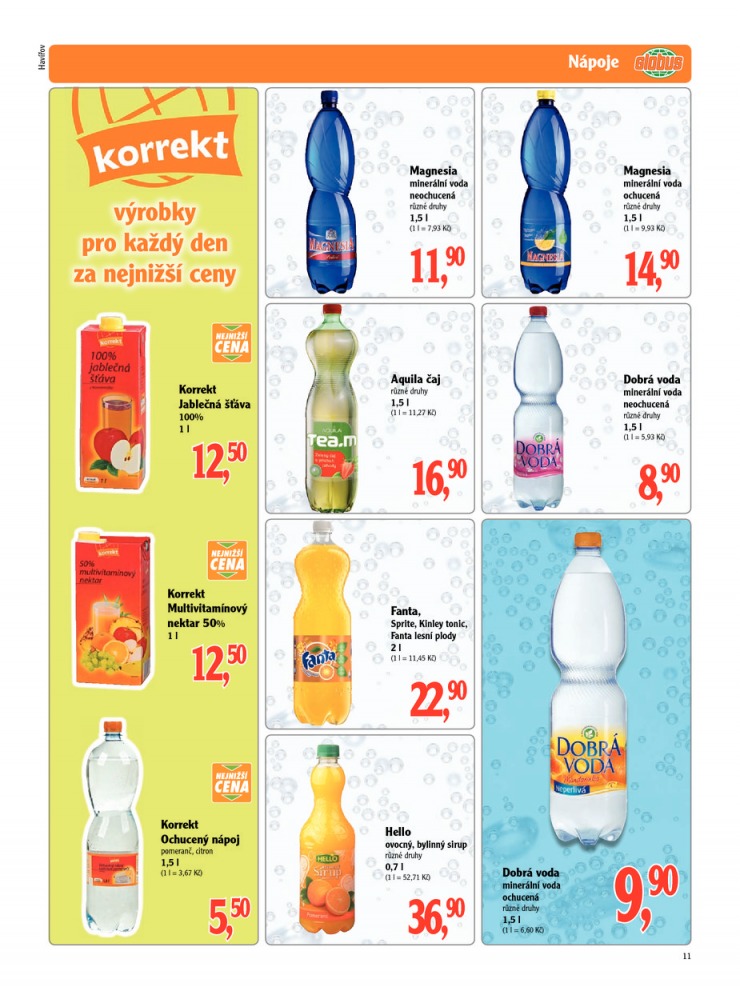 leták Globus Naše noviny od 8.1.2013 strana 1 leták Globus Naše noviny od 8.1.2013 strana 1