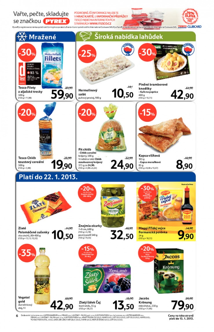 leták Tesco malé hypermarkety od 9.1.2013 strana 1 leták Tesco malé hypermarkety od 9.1.2013 strana 1
