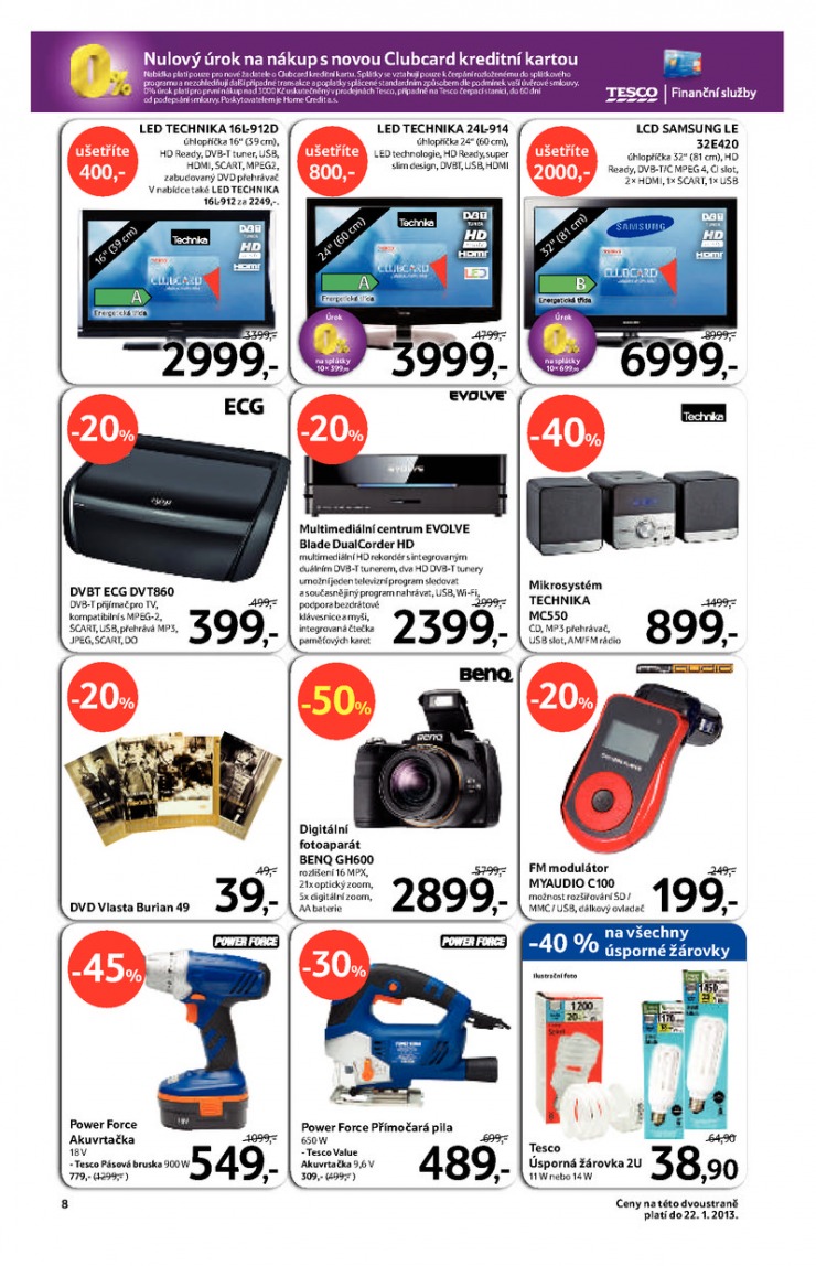 leták Tesco malé hypermarkety od 9.1.2013 strana 1 leták Tesco malé hypermarkety od 9.1.2013 strana 1