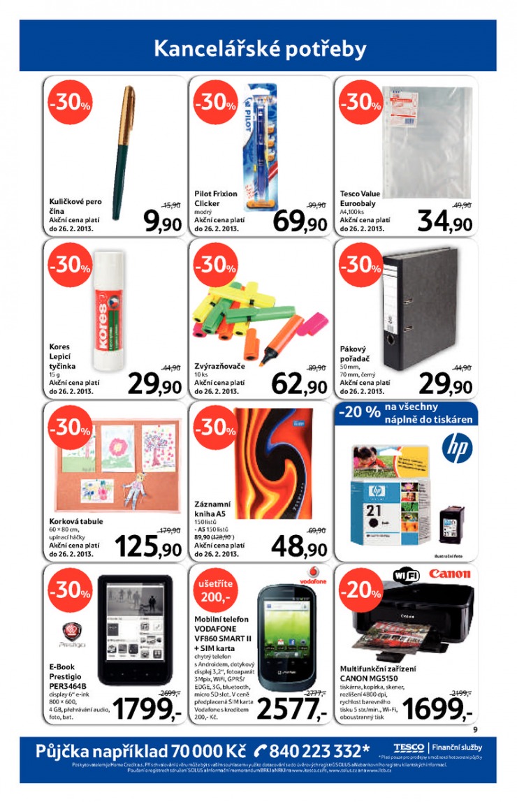 leták Tesco malé hypermarkety od 9.1.2013 strana 1 leták Tesco malé hypermarkety od 9.1.2013 strana 1