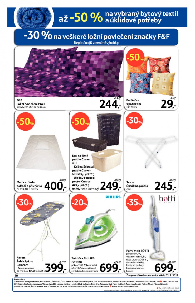 leták Tesco malé hypermarkety od 9.1.2013 strana 1 leták Tesco malé hypermarkety od 9.1.2013 strana 1
