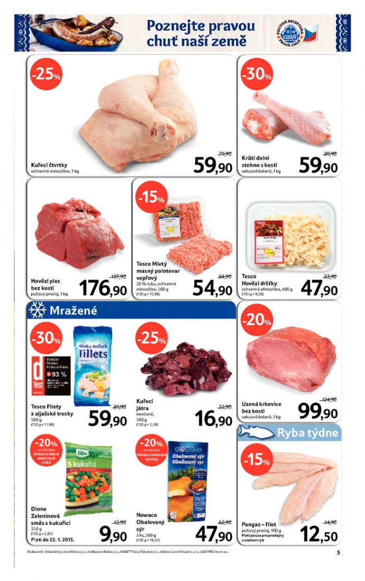 leták Tesco velké hypermarkety od 9.1.2013 strana 1 leták Tesco velké hypermarkety od 9.1.2013 strana 1