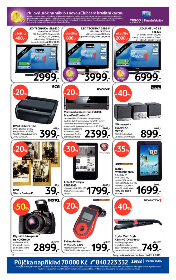 leták Tesco velké hypermarkety od 9.1.2013 strana 1 leták Tesco velké hypermarkety od 9.1.2013 strana 1