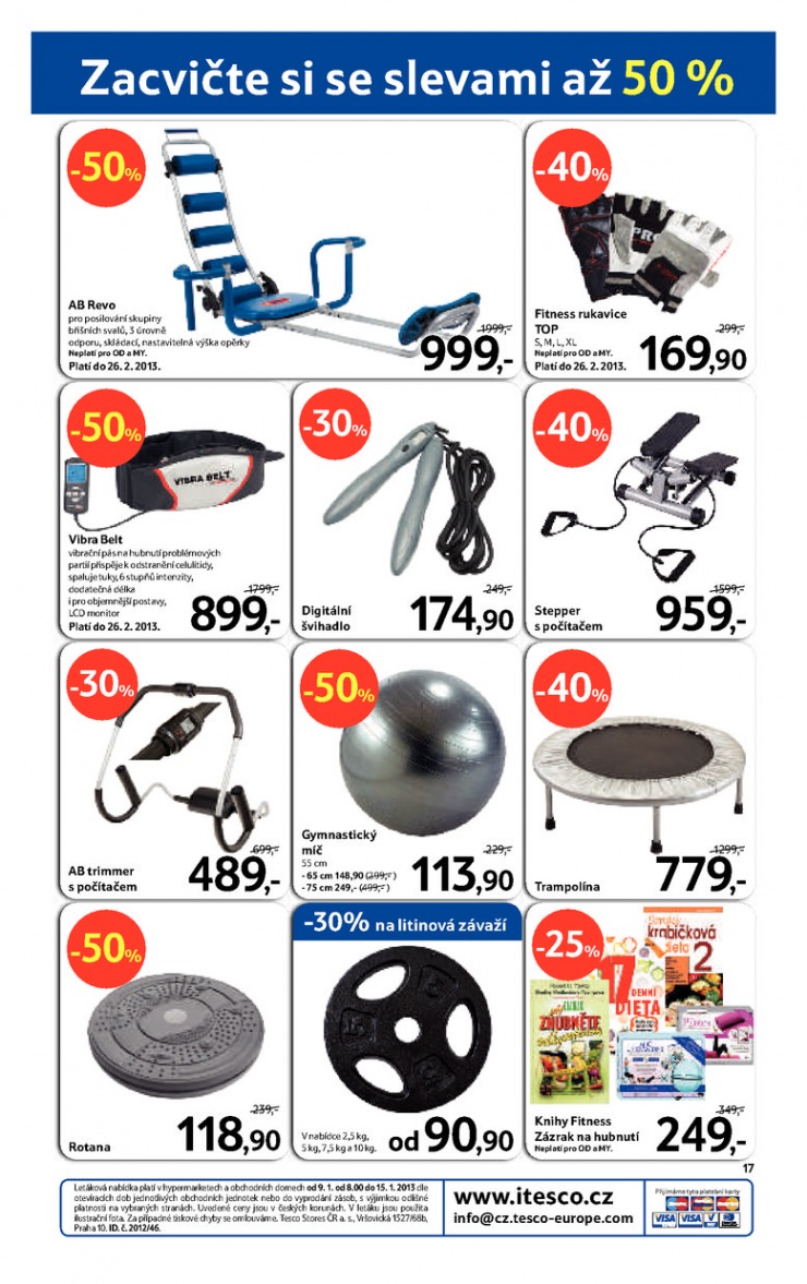 leták Tesco velké hypermarkety od 9.1.2013 strana 1 leták Tesco velké hypermarkety od 9.1.2013 strana 1