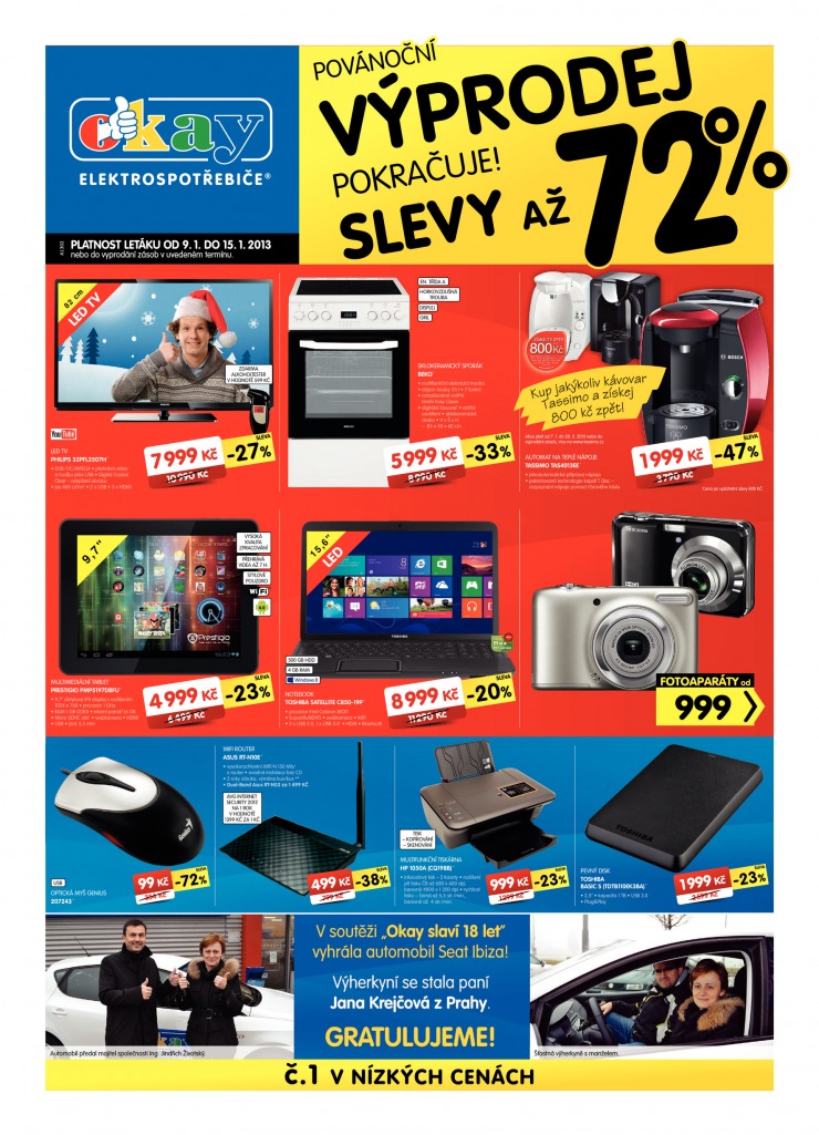 letk Okay Aktuln letk od 9.1.2013 strana 1
