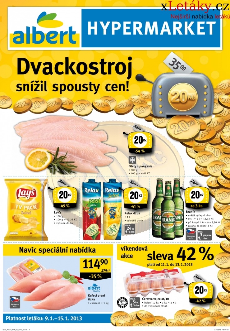 leták Albert Hypermarket akční leták strana 1 leták Albert Hypermarket akční leták strana 1