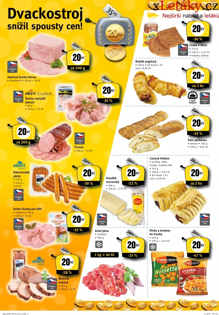 leták Albert Hypermarket akční leták strana 1 leták Albert Hypermarket akční leták strana 1