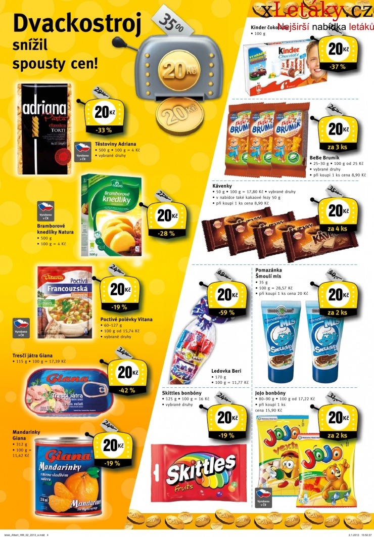 leták Albert Hypermarket akční leták strana 1 leták Albert Hypermarket akční leták strana 1