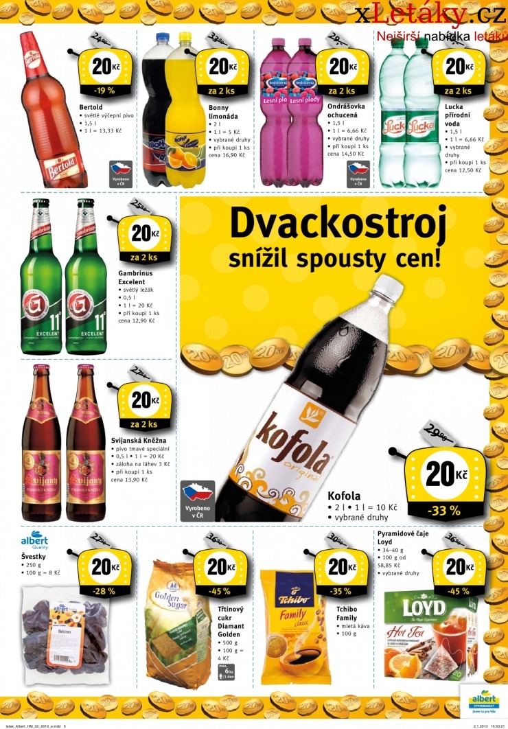 leták Albert Hypermarket akční leták strana 1 leták Albert Hypermarket akční leták strana 1