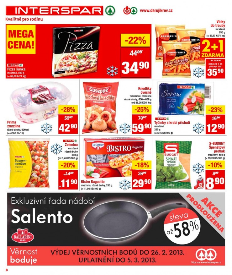 leták Interspar Akční nabídka od 9.1.2013 strana 1 leták Interspar Akční nabídka od 9.1.2013 strana 1