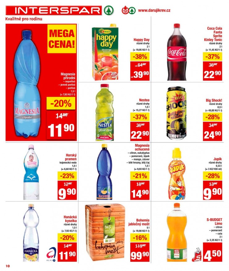 leták Interspar Akční nabídka od 9.1.2013 strana 1 leták Interspar Akční nabídka od 9.1.2013 strana 1