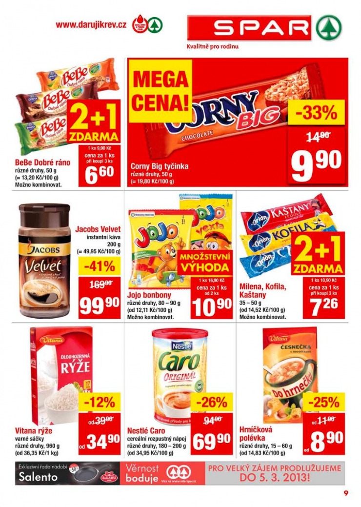 let�k Interspar nab�dka Spar od 9.1.2013 strana 1