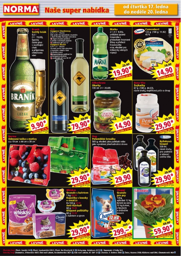 let�k Norma Aktu�ln� let�k od 14.1.2013 strana 1