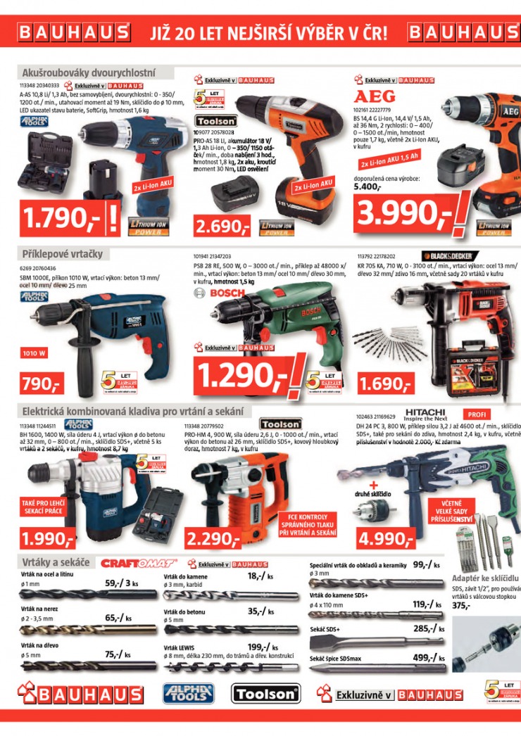 let�k Bauhaus Katalog od 11.1.2013 strana 1