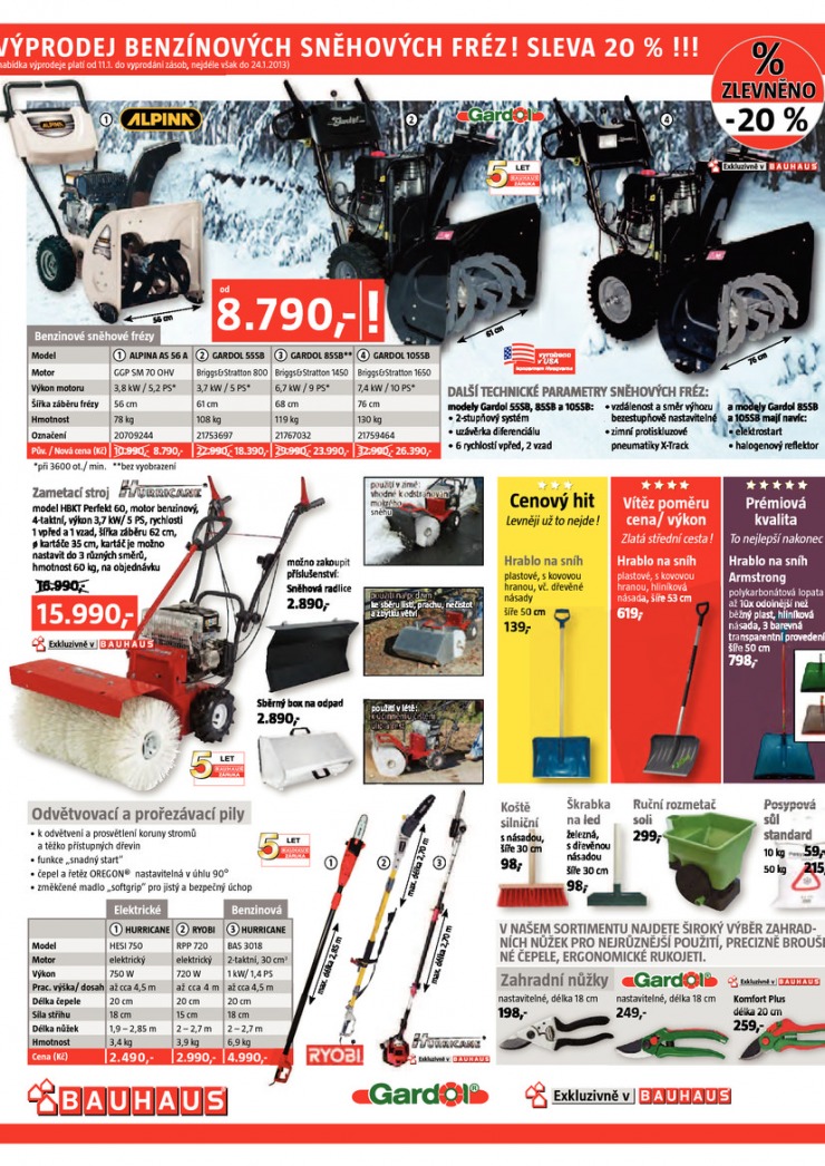 let�k Bauhaus Katalog od 11.1.2013 strana 1