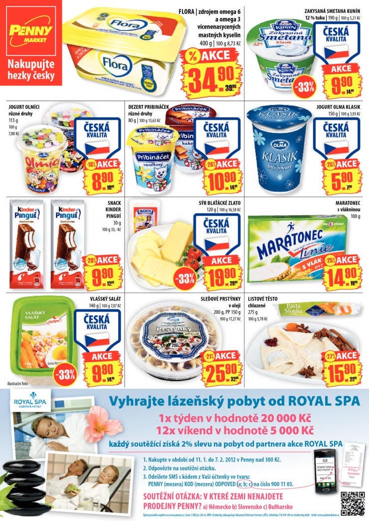 leták Penny Aktuální nabídka od 11.1.2013 strana 1 leták Penny Aktuální nabídka od 11.1.2013 strana 1