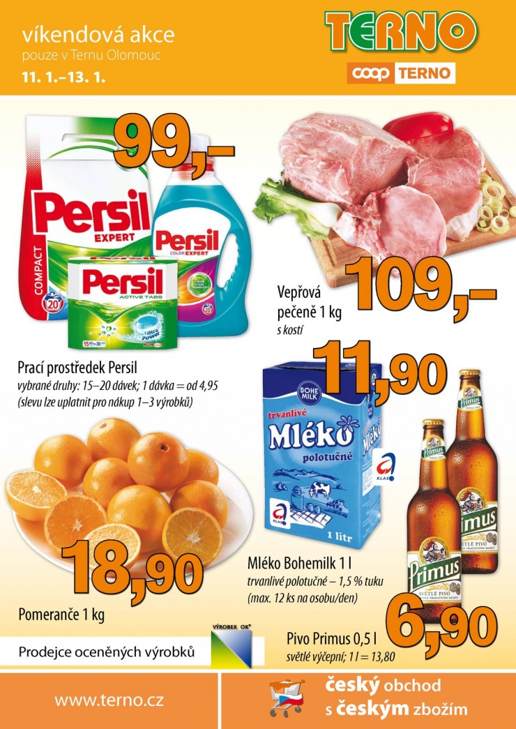 leták COOP Terno víkend od 11.1.2013 strana 1 leták COOP Terno víkend od 11.1.2013 strana 1