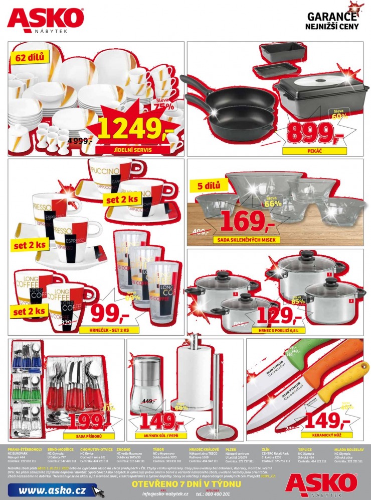 leták Asko nábytek katalog od 10.1.2013 strana 1 leták Asko nábytek katalog od 10.1.2013 strana 1