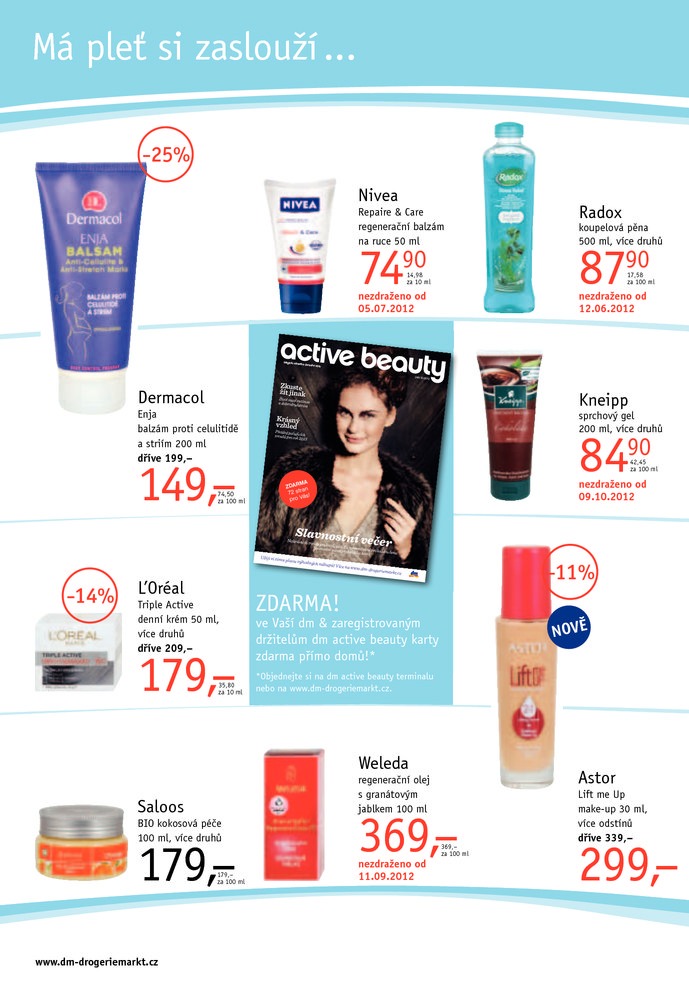 let�k DM drogerie Journal 2. ��st od 11.1.2013 strana 1