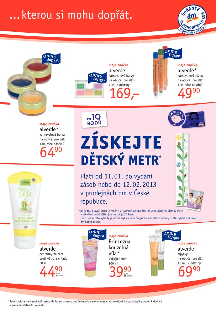 let�k DM drogerie Journal 2. ��st od 11.1.2013 strana 1