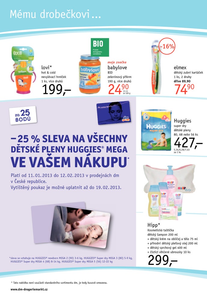 let�k DM drogerie Journal od 11.1.2013 strana 1