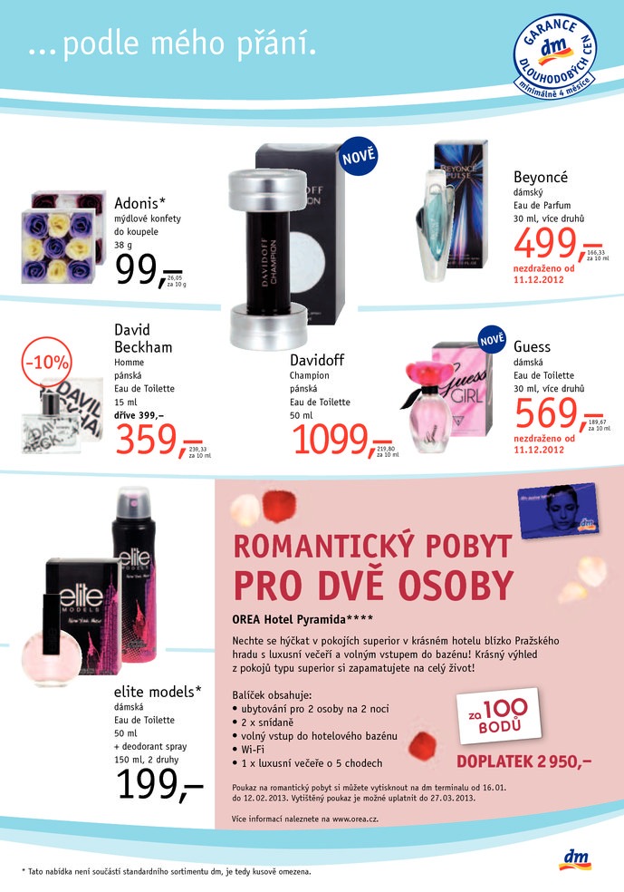 let�k DM drogerie Journal od 11.1.2013 strana 1