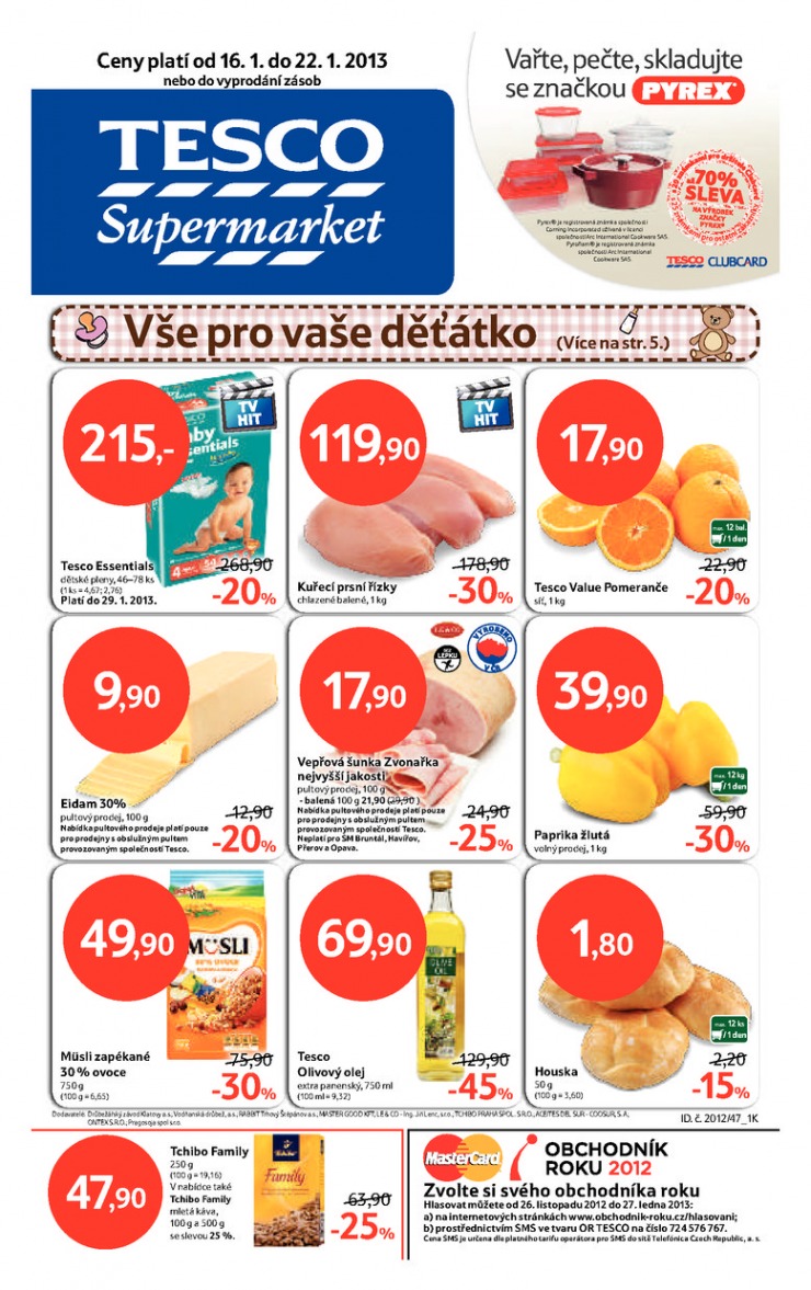 letk Tesco supermarkety od 16.1.2013 strana 1