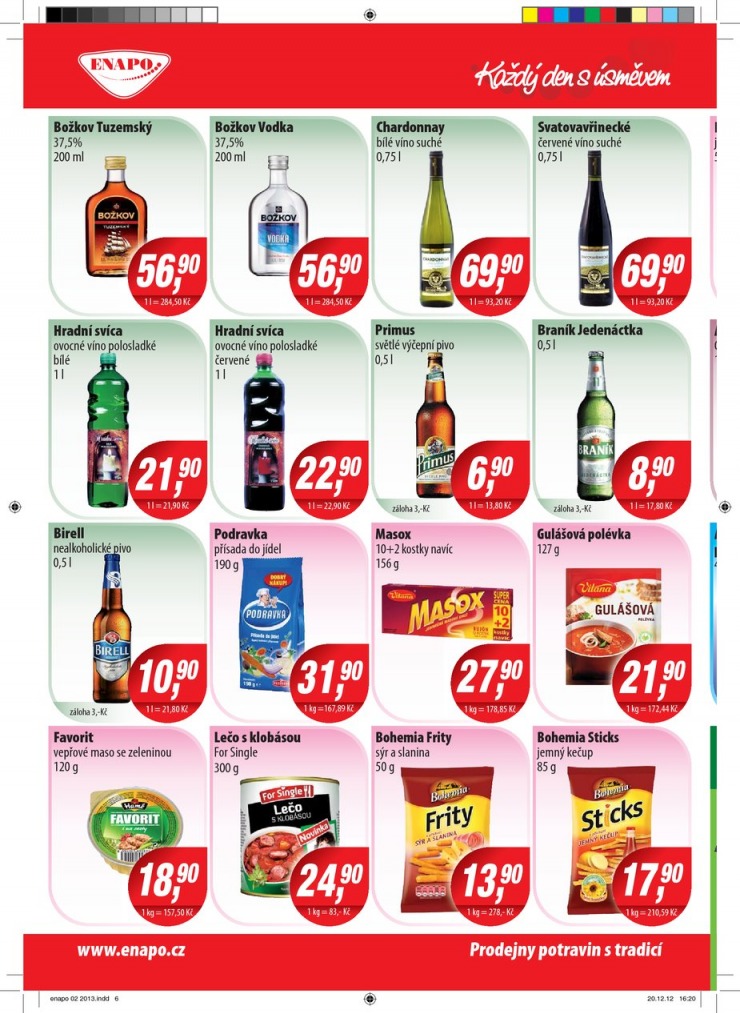 leták Enapo Akční leták od 16.1.2013 strana 1 leták Enapo Akční leták od 16.1.2013 strana 1