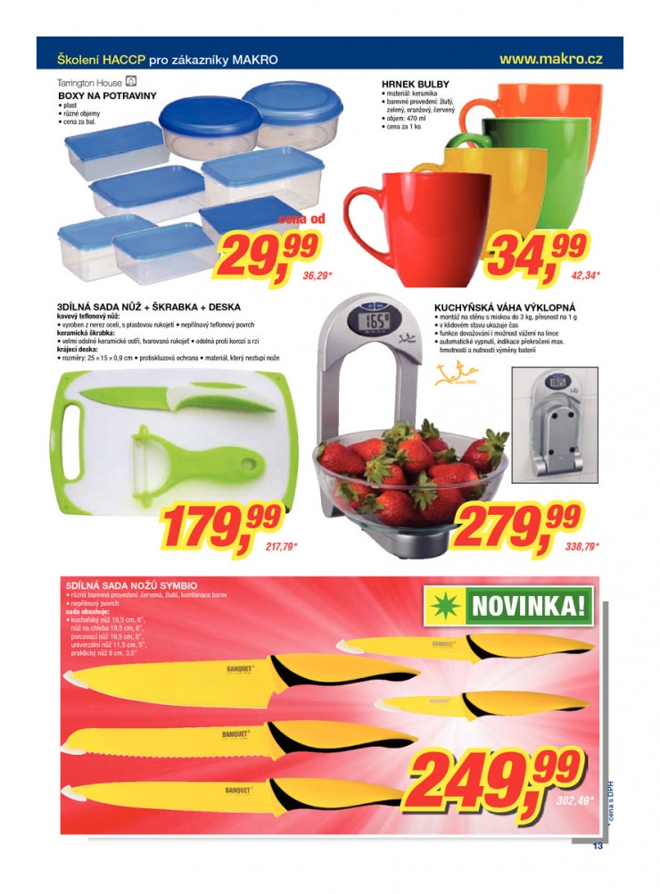 let�k Makro Spot�ebn� zbo�� od 16.1.2013 strana 1