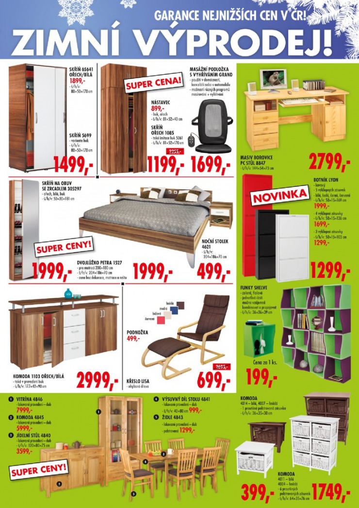 leták Idea nábytek Akční leták od 15.1.2013 strana 1 leták Idea nábytek Akční leták od 15.1.2013 strana 1
