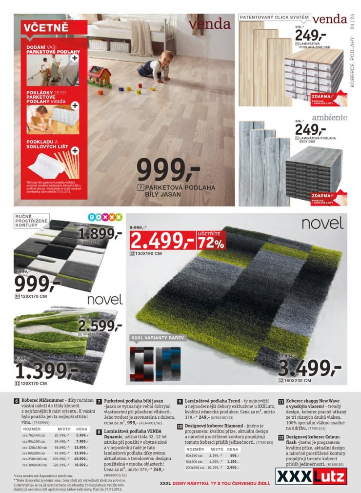 let�k XXXLutz Aktu�ln� prospekt od 18.1.2013 strana 1
