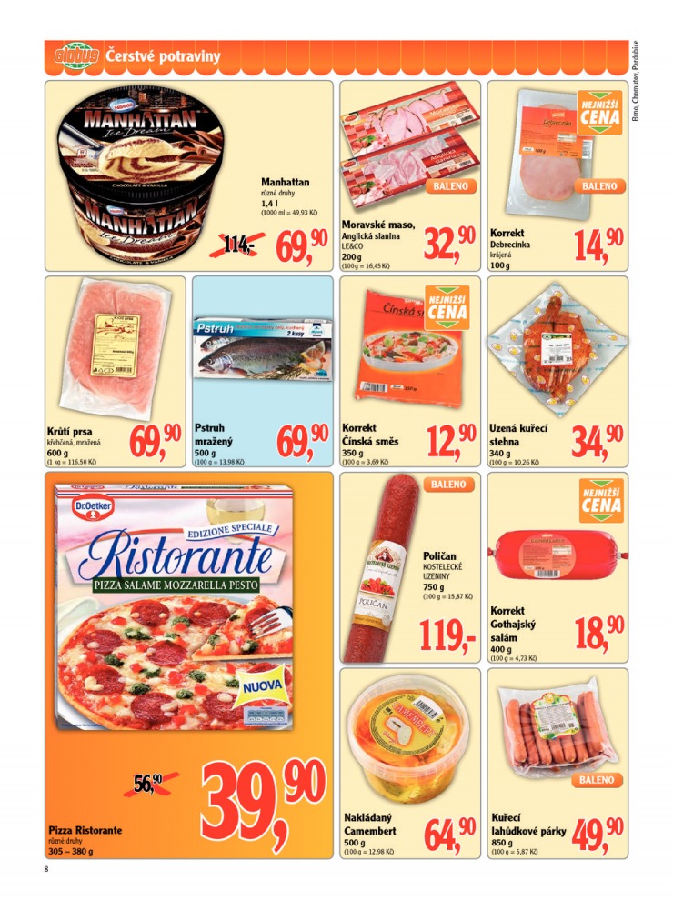 leták Globus Naše noviny od 15.1.2013 strana 1 leták Globus Naše noviny od 15.1.2013 strana 1