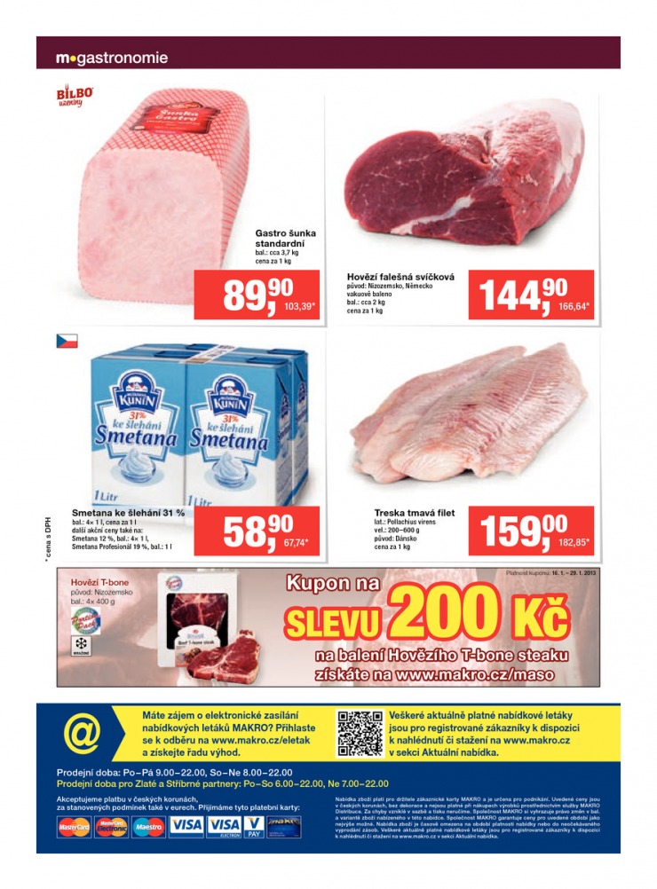 leták Makro Gastronomie od 16.1.2013 strana 1 leták Makro Gastronomie od 16.1.2013 strana 1