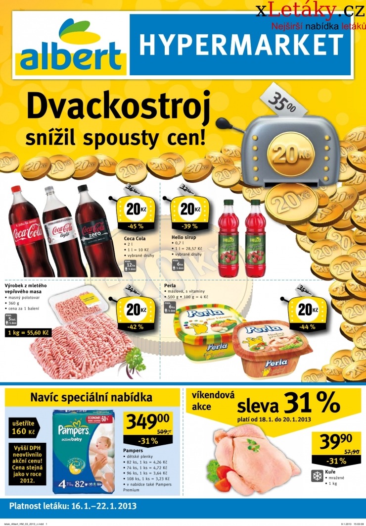 leták Albert Hypermarket akční leták strana 1 leták Albert Hypermarket akční leták strana 1