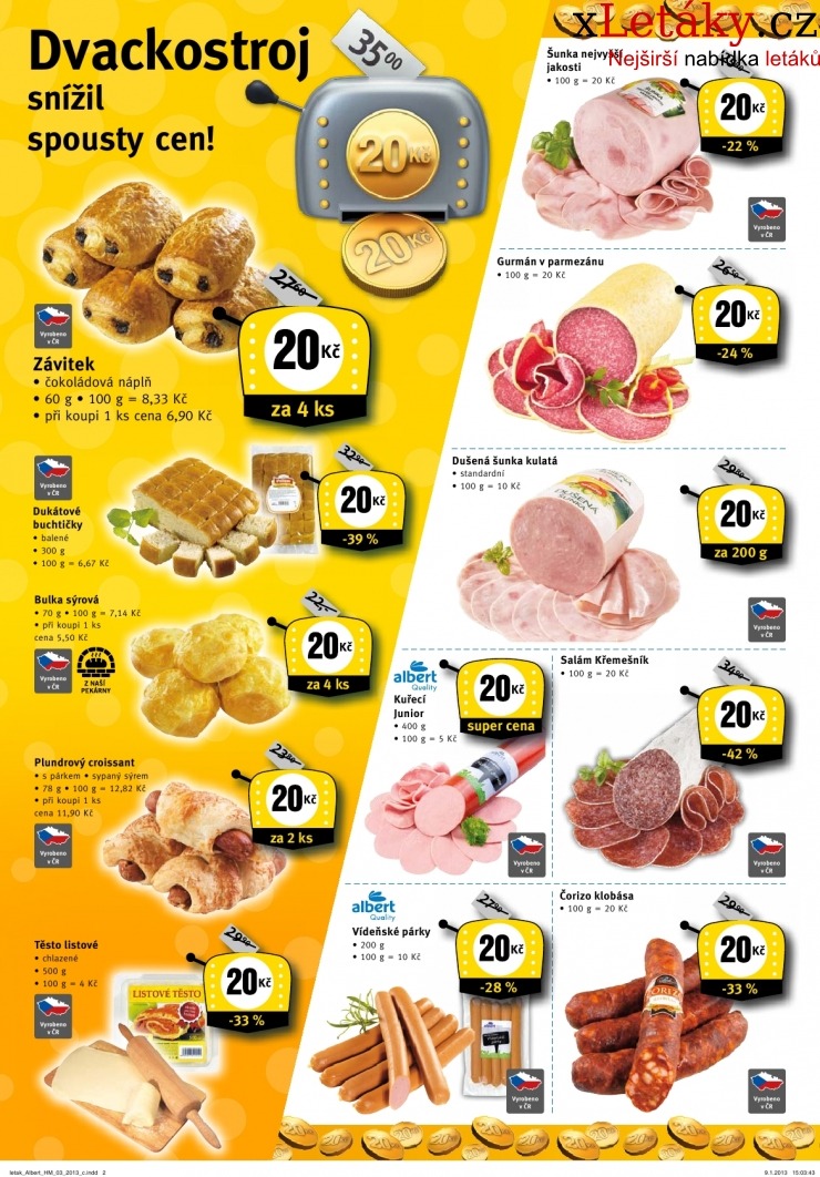 leták Albert Hypermarket akční leták strana 1 leták Albert Hypermarket akční leták strana 1