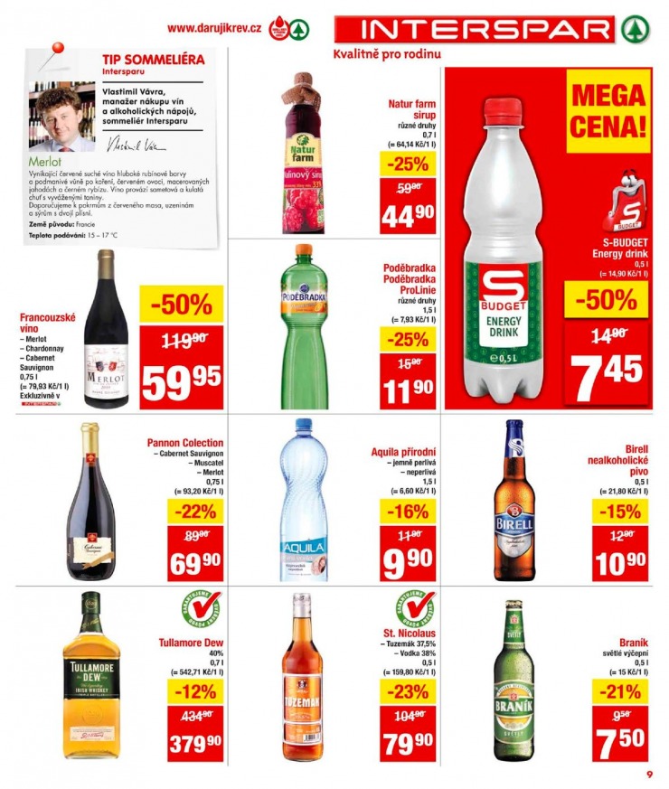 leták Interspar Akční nabídka od 16.1.2013 strana 1 leták Interspar Akční nabídka od 16.1.2013 strana 1