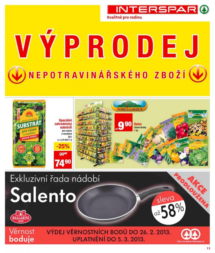 leták Interspar Akční nabídka od 16.1.2013 strana 1 leták Interspar Akční nabídka od 16.1.2013 strana 1