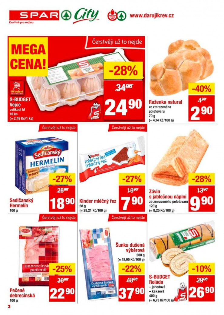 letk Interspar nabdka Spar City od 16.1.2013 strana 1