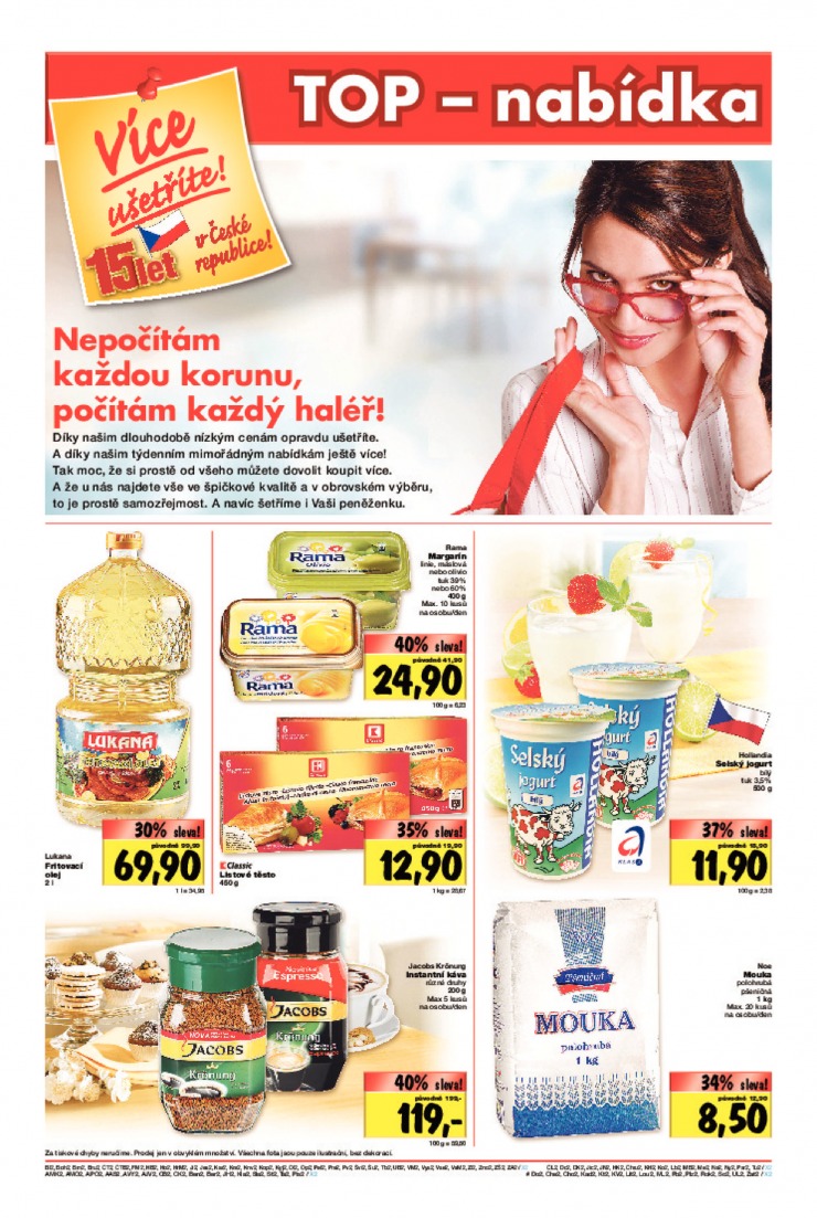 letk Kaufland Aktuln nabdka od 17.1.2013 strana 1