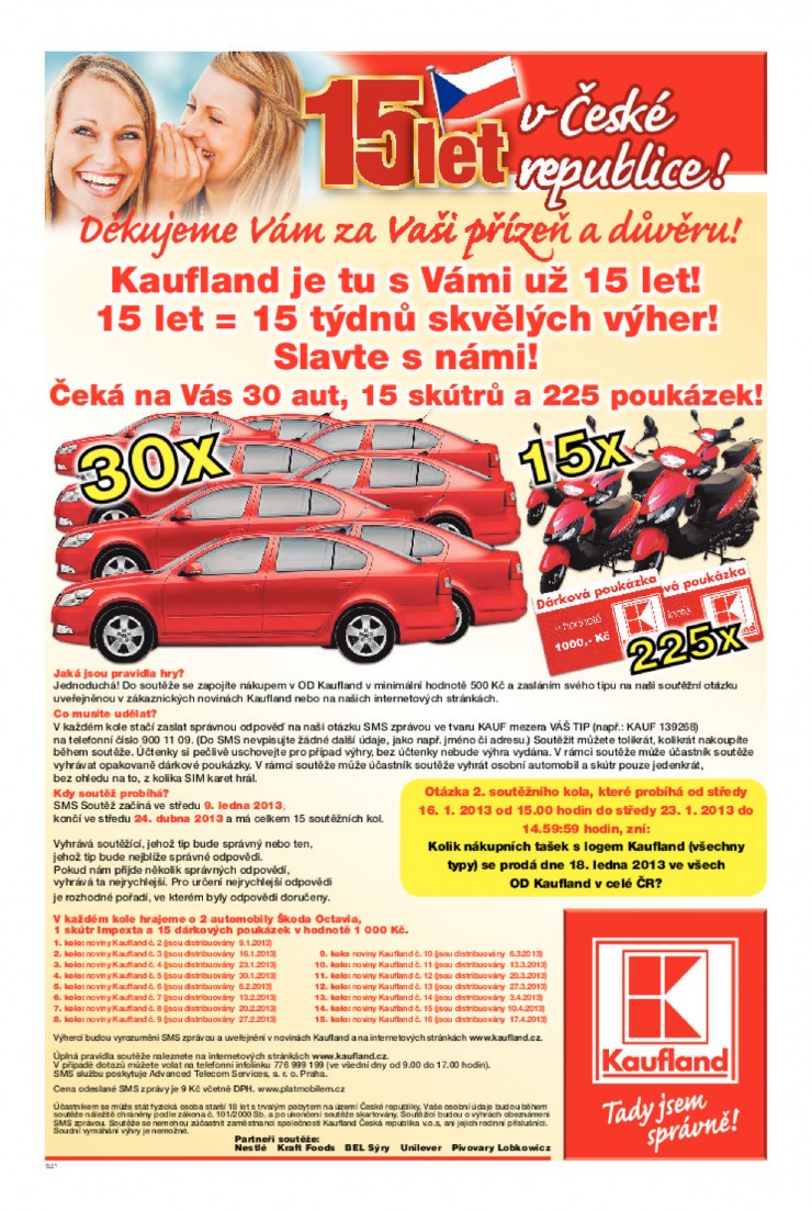 leták Kaufland Aktuální nabídka od 17.1.2013 strana 1 leták Kaufland Aktuální nabídka od 17.1.2013 strana 1
